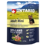 Ontario Dog Adult Mini Lamb & Rice - 0,75